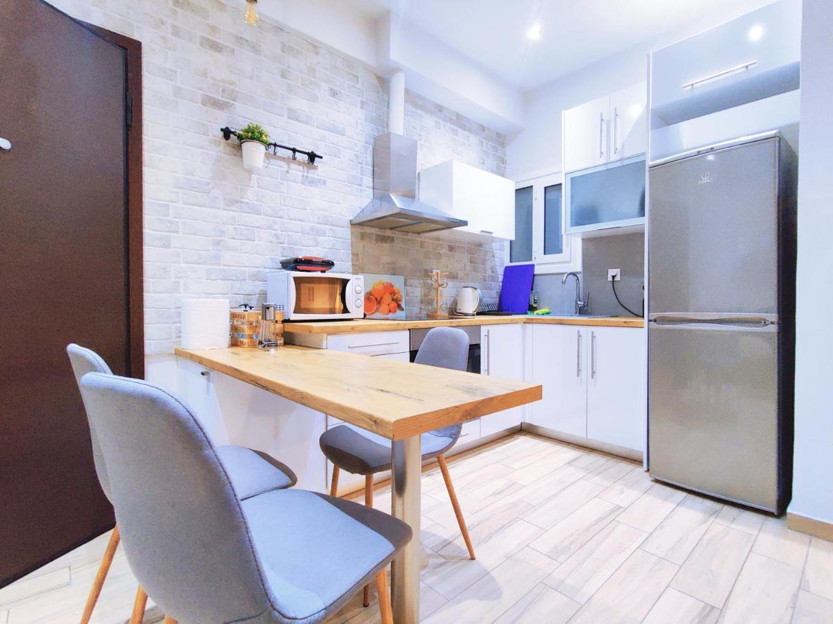 Wsd Luxury Stylish 2Bedroom Apartment With Blacony 1' To Metro 雅典 外观 照片