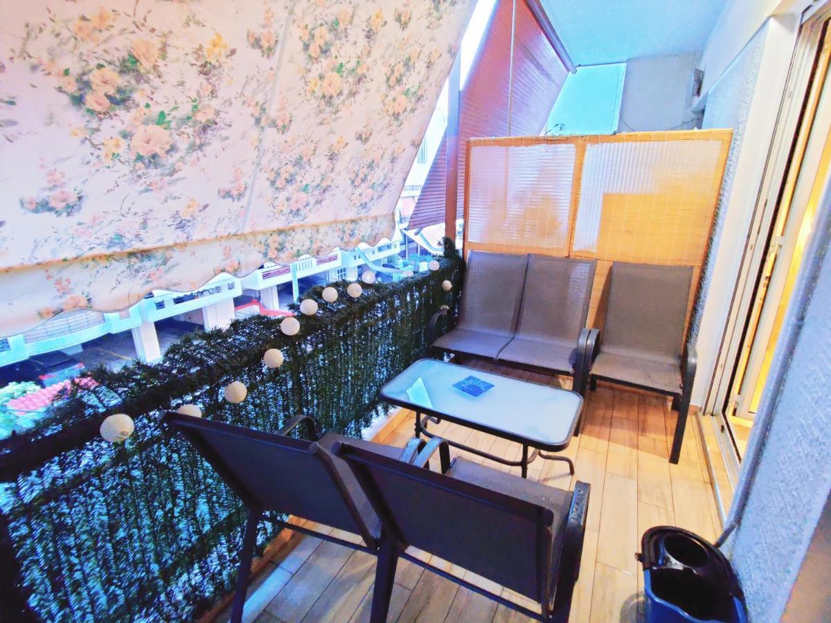 Wsd Luxury Stylish 2Bedroom Apartment With Blacony 1' To Metro 雅典 外观 照片